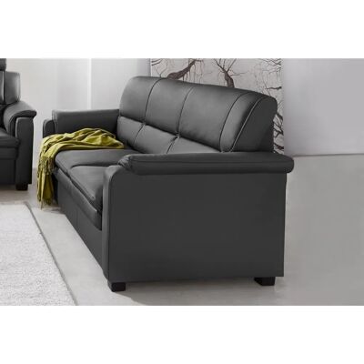 SIT & MORE Pisa Schwarzes 3-Sitzer Sofa - Sofa SIT & MORE Pisa Schwarzes 3-Sitzer Sofa - Sofa