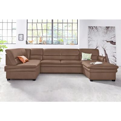 SIT&MORE Pisa U-Form Sofa - Modular mit Bettfunktion SIT&MORE Pisa U-Form Sofa - Modular mit Bettfunktion