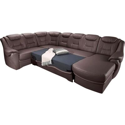 SIT&MORE Bellevue U-Form Sofa - U-förmig, Schlaffunktion, Mikrofaser, Rechts Chaise, 6,5 Sitze SIT&MORE Bellevue U-Form Sofa - U-förmig, Schlaffunktion, Mikrofaser, Rechts Chaise, 6,5 Sitze