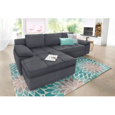 SIT&MORE Labene L-Form Sofa - Mikrofaser Modern Ecksofa SIT&MORE Labene L-Form Sofa - Mikrofaser Modern Ecksofa