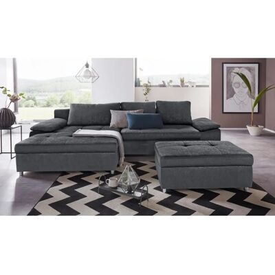 SIT&MORE Labene L-Form Sofa - Reversible Microfaser XXL SIT&MORE Labene L-Form Sofa - Reversible Microfaser XXL