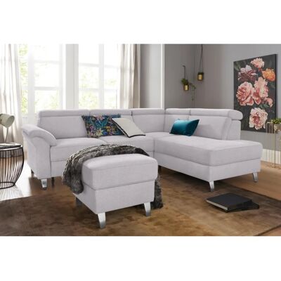 sit&more Arngast Sofa - Weiches Gewebe, Rechte Ottomane, Schlafsofa sit&more Arngast Sofa - Weiches Gewebe, Rechte Ottomane, Schlafsofa