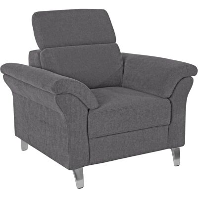 SIT & MORE Arngast Grau Verstellbarer Kopfteil Sessel SIT & MORE Arngast Grau Verstellbarer Kopfteil Sessel