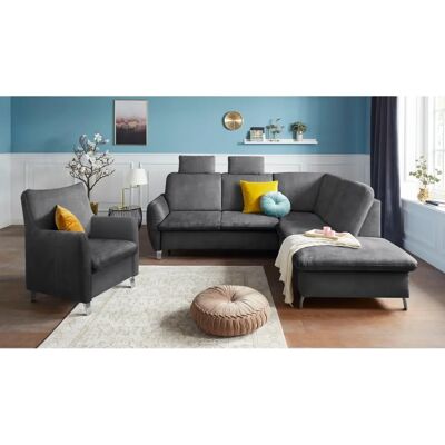 sit&more Daytona L-Form Sofa - Mikrofaser, Ottomane rechts, Bettfunktion sit&more Daytona L-Form Sofa - Mikrofaser, Ottomane rechts, Bettfunktion