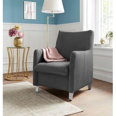 sit&more Daytona Sessel - Microfaser, Grau - Sessel sit&more Daytona Sessel - Microfaser, Grau - Sessel