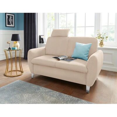sit&more Daytona 2-Sitzer Sofa - beige (creme) - stilvoll, inklusive Kopfstütze sit&more Daytona 2-Sitzer Sofa - beige (creme) - stilvoll, inklusive Kopfstütze