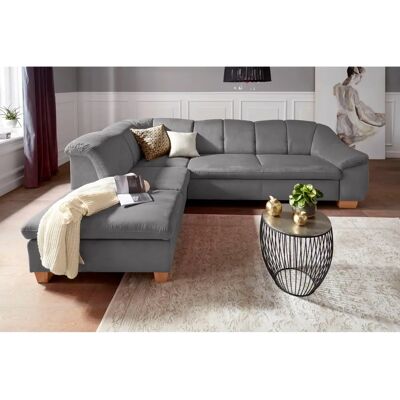 sit&more Santo L-Form Sofa - Modular, Mikrofaser, mit Bettfunktion sit&more Santo L-Form Sofa - Modular, Mikrofaser, mit Bettfunktion