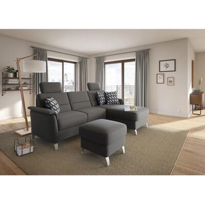 SIT & MORE Palmera L-Form dunkelgrau Sofa SIT & MORE Palmera L-Form dunkelgrau Sofa