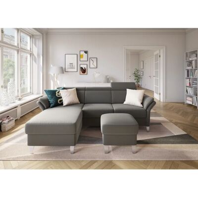 SIT & MORE Vincenzo L-Form Sofa - grau - Sofas SIT & MORE Vincenzo L-Form Sofa - grau - Sofas