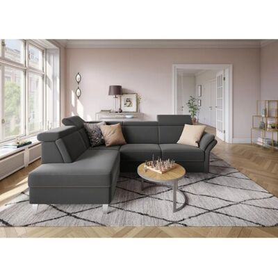 SIT & MORE Vincenzo L-Form Sofa - Grau - 245cm SIT & MORE Vincenzo L-Form Sofa - Grau - 245cm