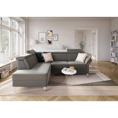 SIT & MORE Vincenzo L-Form - Microfaser, Ottomane, Kopfteil - Sofa SIT & MORE Vincenzo L-Form - Microfaser, Ottomane, Kopfteil - Sofa