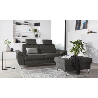 SIT&MORE Sorano Hocker - Struktur fein, 100x47x66 cm SIT&MORE Sorano Hocker - Struktur fein, 100x47x66 cm