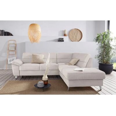 SIT & MORE Sorano L-Form Beige Ecksofa - Mit Bettfunktion SIT & MORE Sorano L-Form Beige Ecksofa - Mit Bettfunktion