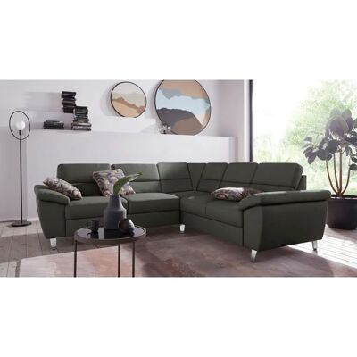 SIT&MORE Sorano L-Form Sofa - L-Form, anthrazit, ohne Funktion SIT&MORE Sorano L-Form Sofa - L-Form, anthrazit, ohne Funktion