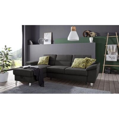 SIT & MORE Sorano L-Form Sofa - Grau SIT & MORE Sorano L-Form Sofa - Grau