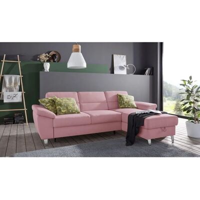 SIT&MORE Sorano L-Form Sofa - Rosa - 5 Sitze SIT&MORE Sorano L-Form Sofa - Rosa - 5 Sitze