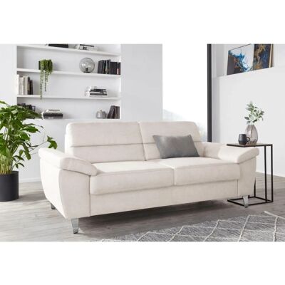 SIT&MORE Sorano Beiges Leinen 2,5-Sitzer Sofa - Sofa SIT&MORE Sorano Beiges Leinen 2,5-Sitzer Sofa - Sofa