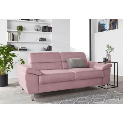 SIT&MORE Sorano Rosa Stoffsofa - 2,5-Sitzer SIT&MORE Sorano Rosa Stoffsofa - 2,5-Sitzer