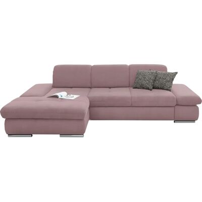 Musterring SO4100 V Lila Mikrofaser Recamiere - Sofa Musterring SO4100 V Lila Mikrofaser Recamiere - Sofa