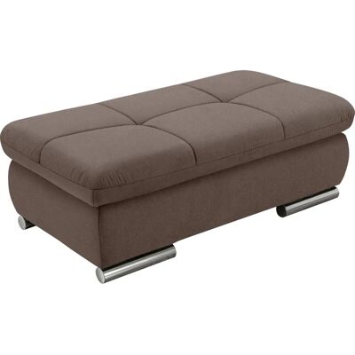 Musterring Stauraumhocker - SO 4100 - taupe - Microfaser - Moderner Sitz Musterring Stauraumhocker - SO 4100 - taupe - Microfaser - Moderner Sitz