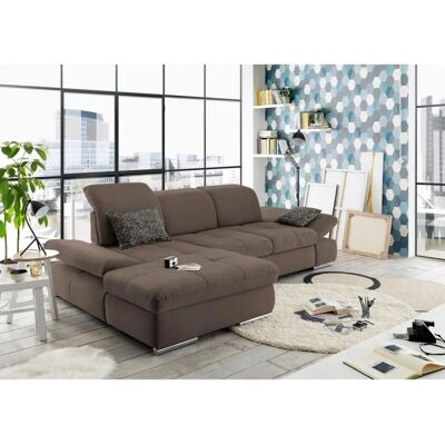 Musterring Taupe Sofa - Modern, Verstellbare Kopfstützen, Leichte Montage Musterring Taupe Sofa - Modern, Verstellbare Kopfstützen, Leichte Montage