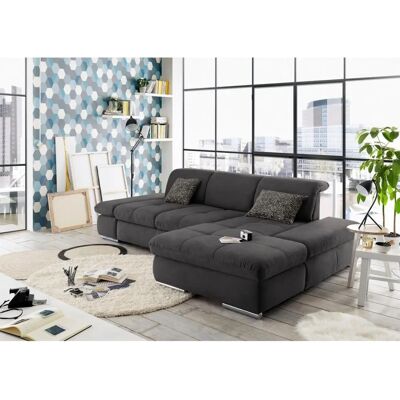 SET ONE BY MUSTERRING SO4100 V Microfaser Grau Couch - Couch SET ONE BY MUSTERRING SO4100 V Microfaser Grau Couch - Couch