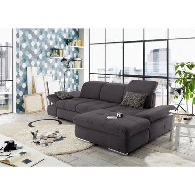 Musterring SO4100 V Microfaser Recamiere rechts - Sofa Musterring SO4100 V Microfaser Recamiere rechts - Sofa