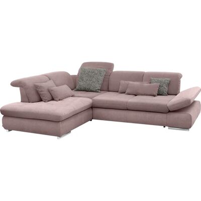 Musterring Lila Ecksofa Set - Microfaser, Verstellbare Kopfstützen - Sofa Musterring Lila Ecksofa Set - Microfaser, Verstellbare Kopfstützen - Sofa
