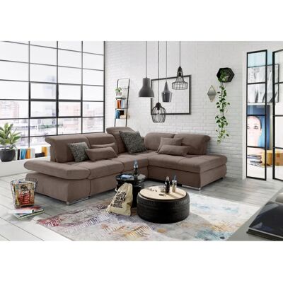 Musterring SO 4100 Taupe Microfaser-Ecksofa - Sofas Musterring SO 4100 Taupe Microfaser-Ecksofa - Sofas