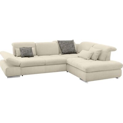 Musterring Beiges Modulares Ecksofa mit Ottomane - Sofa Musterring Beiges Modulares Ecksofa mit Ottomane - Sofa