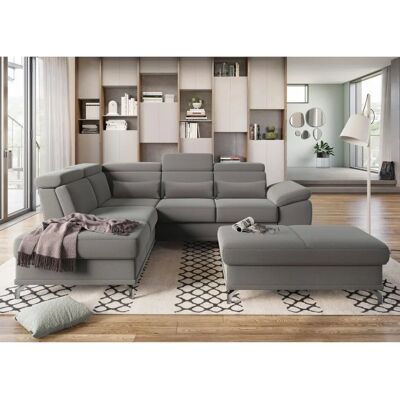 SIT & MORE Cabrio L-Form Sofa - Bett, Verstellbar, Grau SIT & MORE Cabrio L-Form Sofa - Bett, Verstellbar, Grau