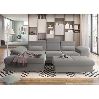 SIT & MORE Cabrio L-Form Sofa - Verstellbarer Kopf & Armteil SIT & MORE Cabrio L-Form Sofa - Verstellbarer Kopf & Armteil