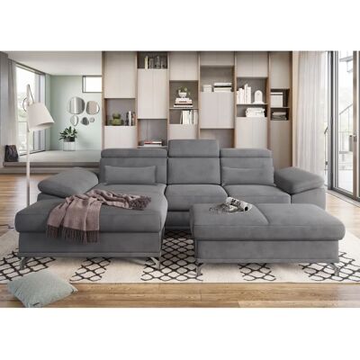SIT & MORE Cabrio L-Form Sofa - Verstellbarer Kopf & Armlehne SIT & MORE Cabrio L-Form Sofa - Verstellbarer Kopf & Armlehne