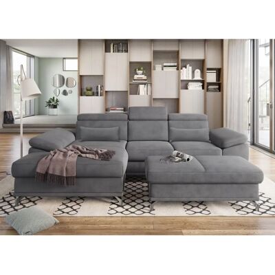 SIT & MORE Cabrio L-Form Sofa - Verstellbares Sitz- und Rückenlehnen SIT & MORE Cabrio L-Form Sofa - Verstellbares Sitz- und Rückenlehnen