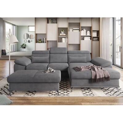 SIT & MORE Cabrio L-Form Sofa - Recamiere, Verstellbarer Rücken & Armlehne SIT & MORE Cabrio L-Form Sofa - Recamiere, Verstellbarer Rücken & Armlehne