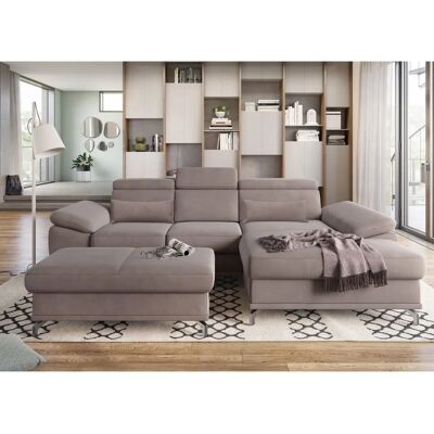 SIT & MORE Cabrio L-Form Sofa - Verstellbares Kopf- & Armteil SIT & MORE Cabrio L-Form Sofa - Verstellbares Kopf- & Armteil