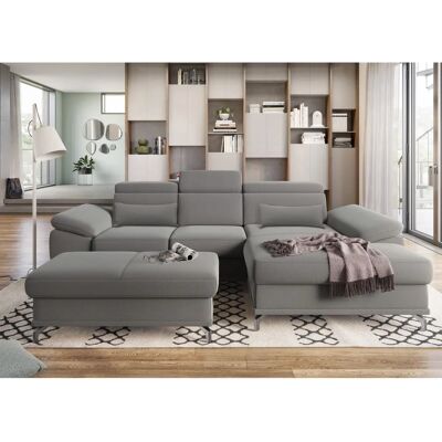 SIT & MORE Cabrio L-Form Couch - Recamiere rechts, Manuell verstellbar, Federkern SIT & MORE Cabrio L-Form Couch - Recamiere rechts, Manuell verstellbar, Federkern