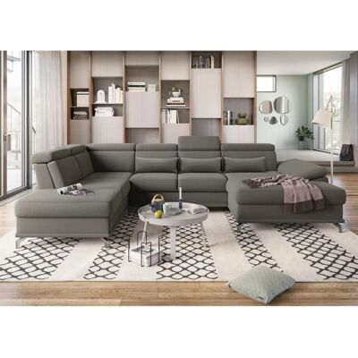 SIT&MORE Cabrio U-Form Sofa - Microfaser Recliner SIT&MORE Cabrio U-Form Sofa - Microfaser Recliner