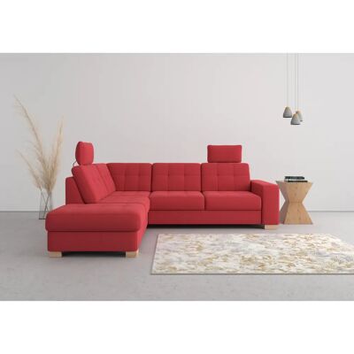 SIT&MORE Quincy L-Form Microfaser Couch - mit Bettfunktion SIT&MORE Quincy L-Form Microfaser Couch - mit Bettfunktion
