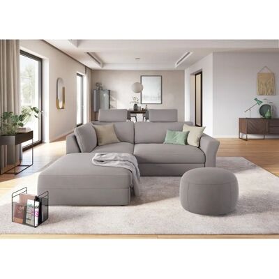 SIT & MORE Cadabra Kopfstütze - 59x27x10cm, beige, Samtoptik SIT & MORE Cadabra Kopfstütze - 59x27x10cm, beige, Samtoptik