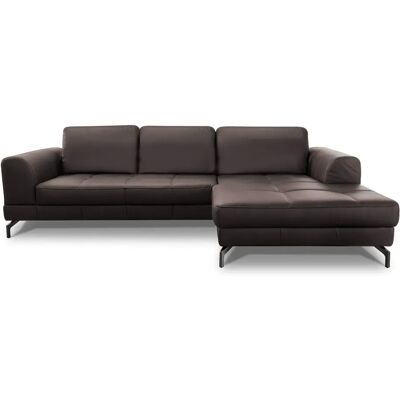 SIT & MORE Bendigo L-Form Sofa - Naturleder, Mega-Recamiere rechts SIT & MORE Bendigo L-Form Sofa - Naturleder, Mega-Recamiere rechts