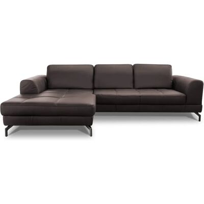SIT & MORE Bendigo L-Form Sofa - Leder, Recamiere, 284cm SIT & MORE Bendigo L-Form Sofa - Leder, Recamiere, 284cm