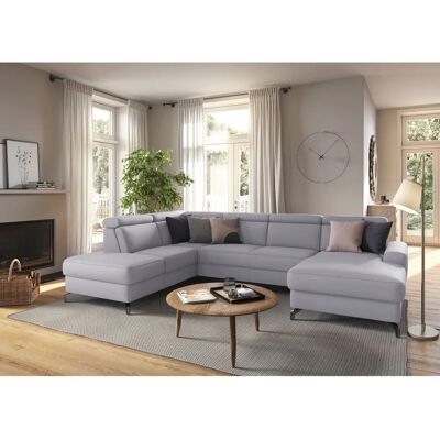 SIT & MORE Scarlett U-Form Sofa - U-förmig, Microfaser, Linke Ottomane - Sofa SIT & MORE Scarlett U-Form Sofa - U-förmig, Microfaser, Linke Ottomane - Sofa