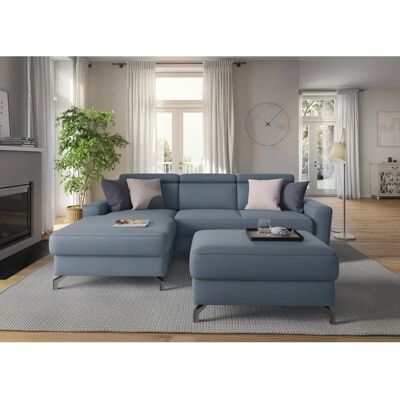 SIT & MORE Scarlett L-Form Sofa - Microfaser, Recamiere links, Bettfunktion SIT & MORE Scarlett L-Form Sofa - Microfaser, Recamiere links, Bettfunktion