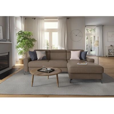 SIT&MORE Scarlett L-Form Sofa - Microfaser Bezug SIT&MORE Scarlett L-Form Sofa - Microfaser Bezug