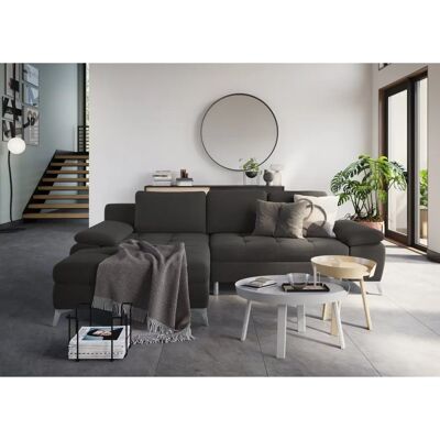 SIT & MORE Latigo L-Form Sofa - Microfaser, Recamiere links, Stauraum SIT & MORE Latigo L-Form Sofa - Microfaser, Recamiere links, Stauraum