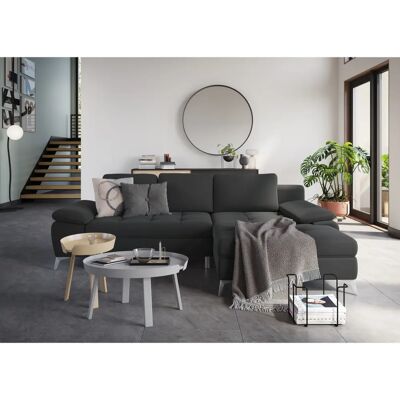 SIT & MORE Latigo L-Form Sofa - Flachgewebe, Recamiere rechts, ohne Bettfunktion SIT & MORE Latigo L-Form Sofa - Flachgewebe, Recamiere rechts, ohne Bettfunktion