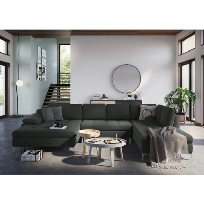 SIT & MORE Latigo U-Form Sofa - Grau SIT & MORE Latigo U-Form Sofa - Grau