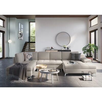 SIT&MORE Latigo U-Form Sofa - Mikrofaser, 7 Sitze SIT&MORE Latigo U-Form Sofa - Mikrofaser, 7 Sitze
