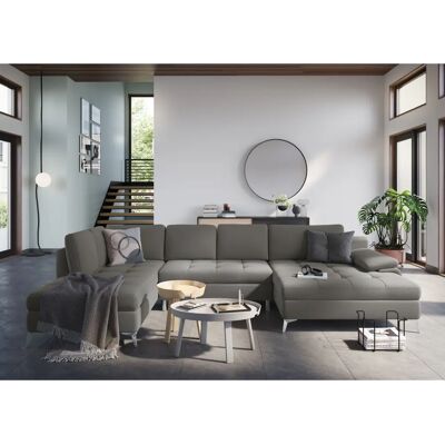 SIT & MORE Latigo U-Form Sofa - Microfaser-Recliner mit Stauraum SIT & MORE Latigo U-Form Sofa - Microfaser-Recliner mit Stauraum